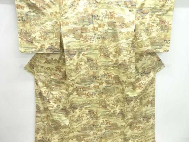 JAPANESE KIMONO / UNUSED KOMON / HOUSE SCENERY